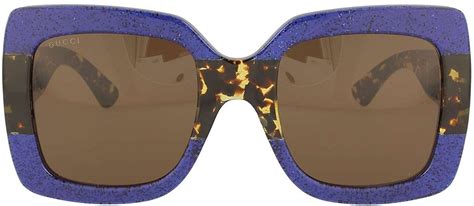 gucci 0083s|Gucci 0083s 003 Blue Havana Brown Gg0083s Sunglasses.